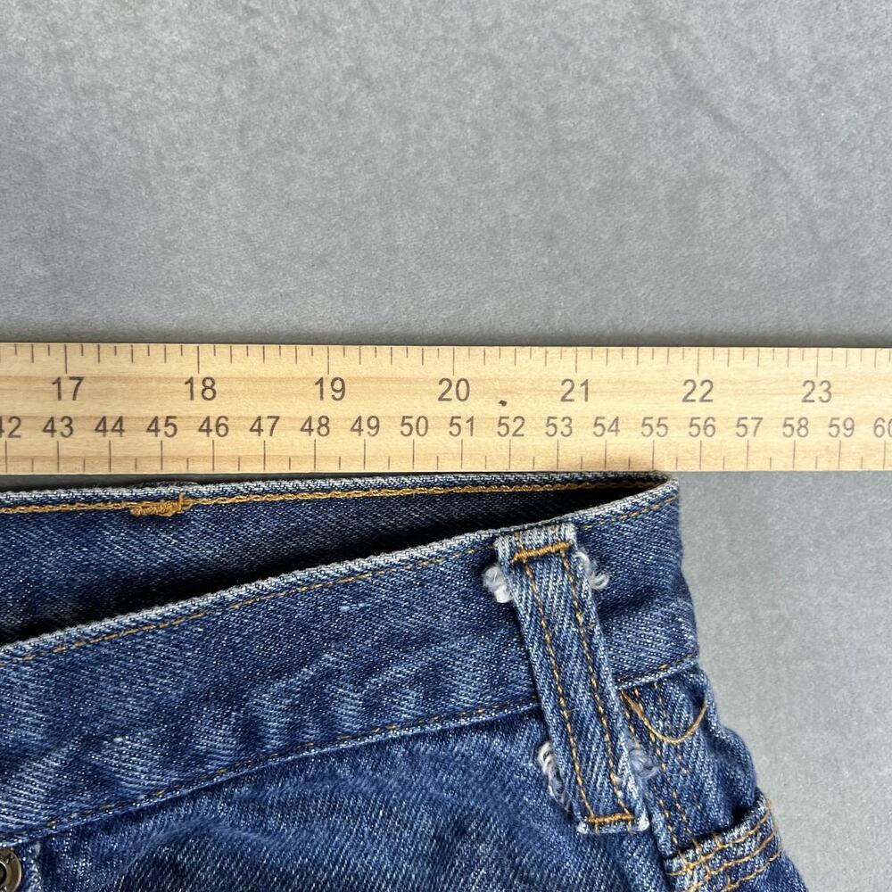 Vintage Ben Davis Carpenter Jeans Mens 44* Blue Medium Wash Workwear Denim - Picture 9 of 10